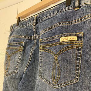 Vintage Calvin Klein Hong Kong Mid Rise Jeans Size 13